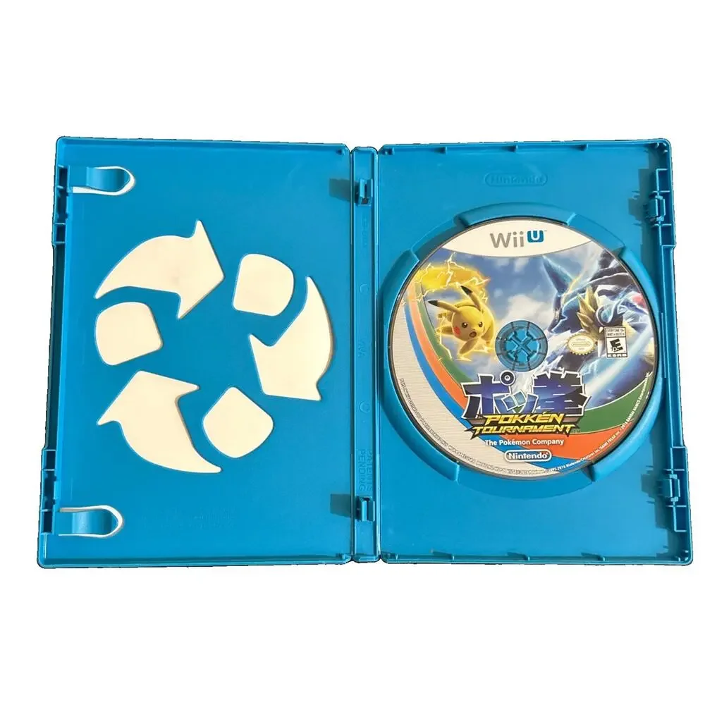 Pokémon Pokkén Tournament Nintendo Wii U 2016 Tested & Working